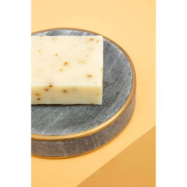 Bosco Grey Marble and Gold Soap Dish - image 6