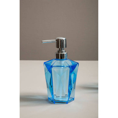 Dow Blue Acrylic Lotion Dispenser - image 5