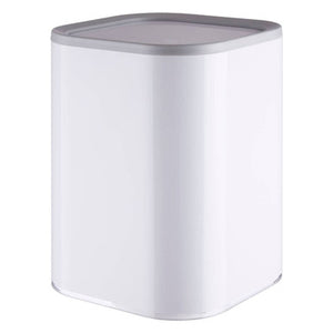 Ando White Acrylic Waste Bin