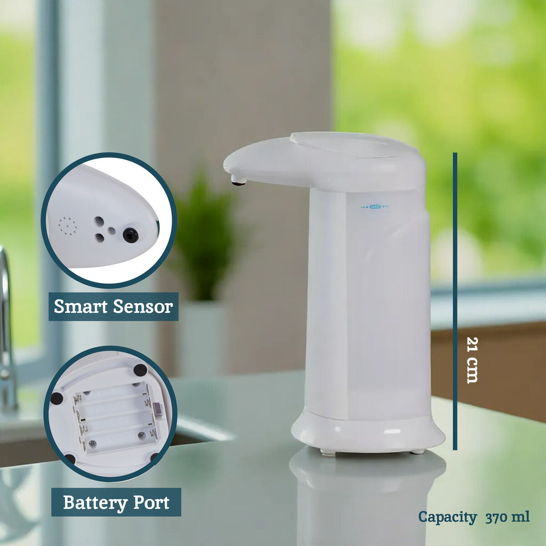 Hessie Automatic Lotion And Soap Dispenser
