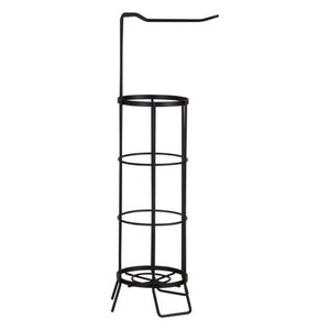 Black Toilet Roll Holder and Storer | Linnea