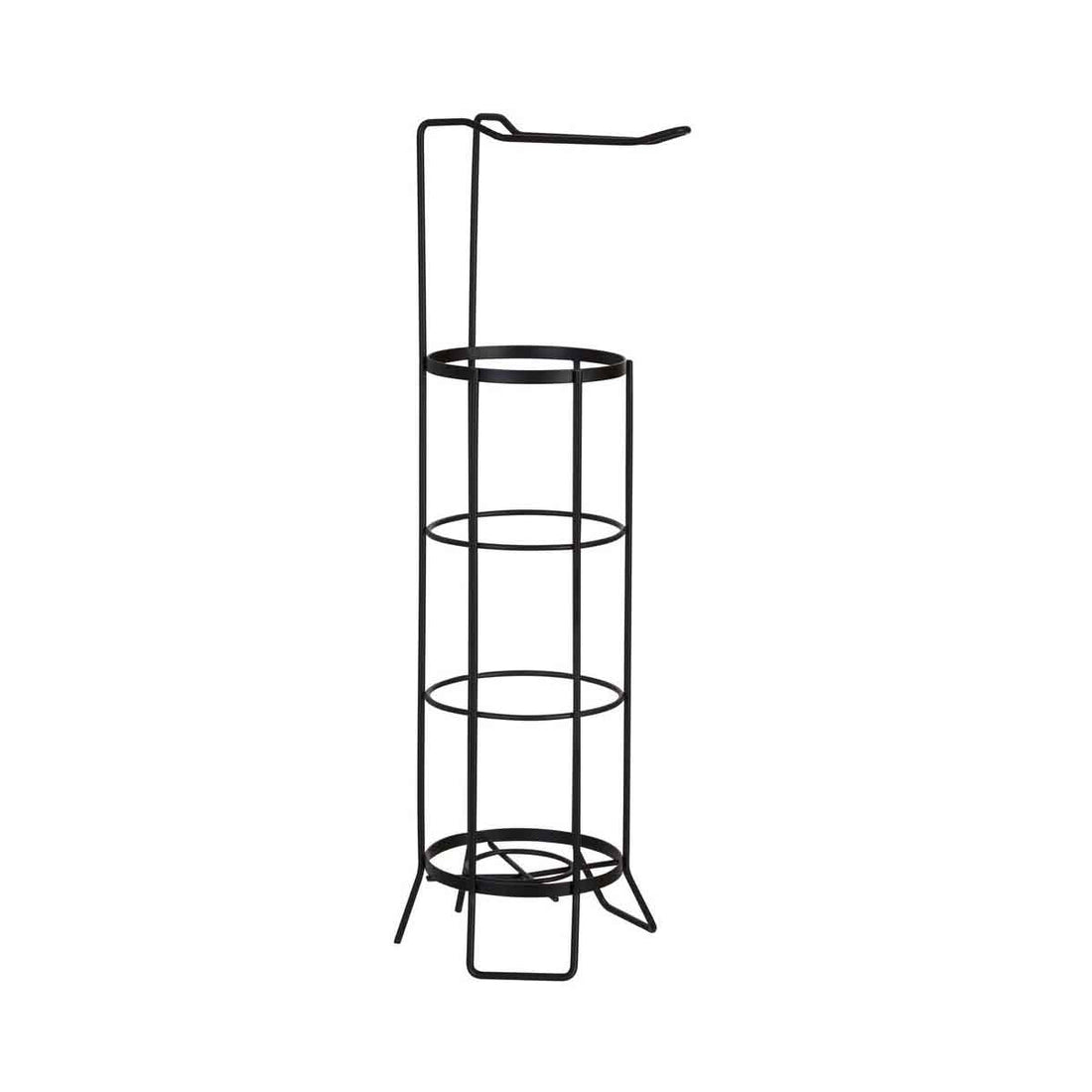 Linnea Black Toilet Roll Holder