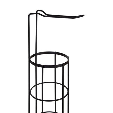 Linnea Black Toilet Roll Holder