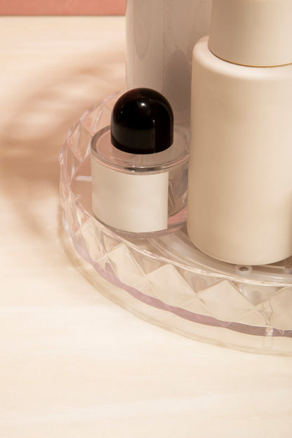 Beauty Three Tier Revolving Cosmetic Organiser