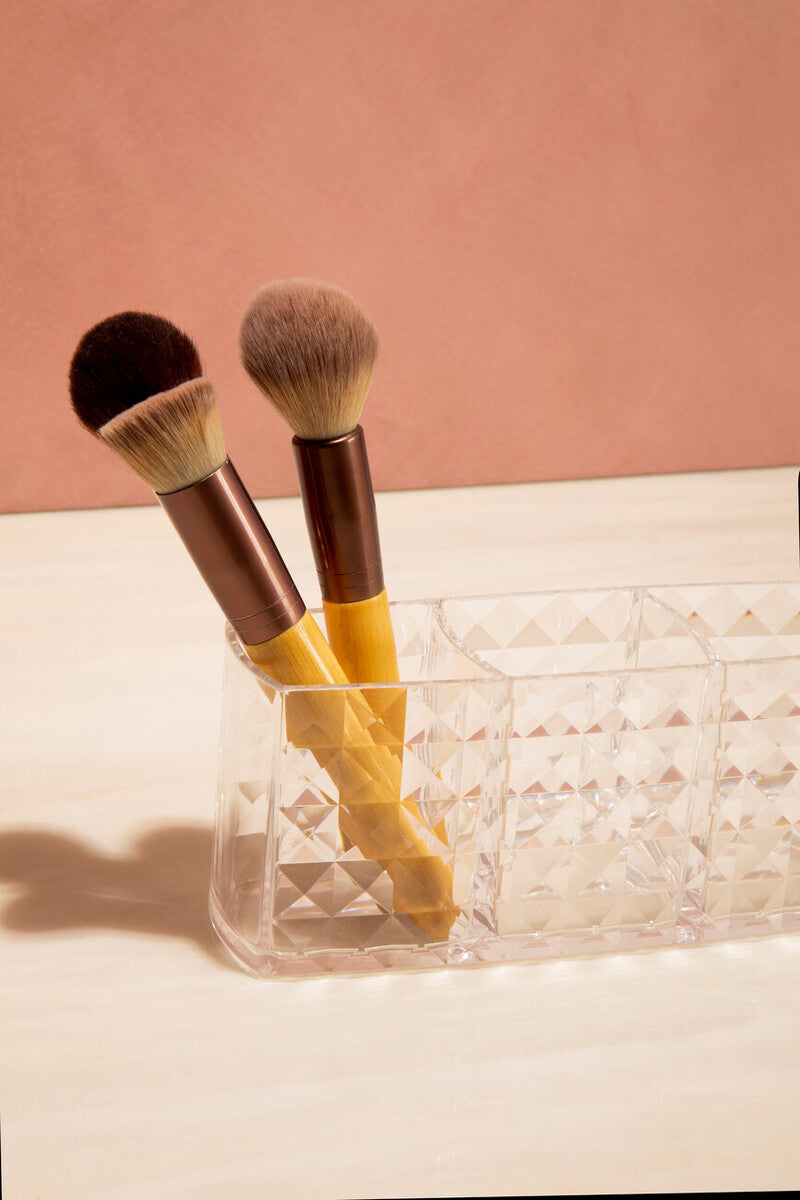 Beauty Cosmetic Organiser With 3 Compartments