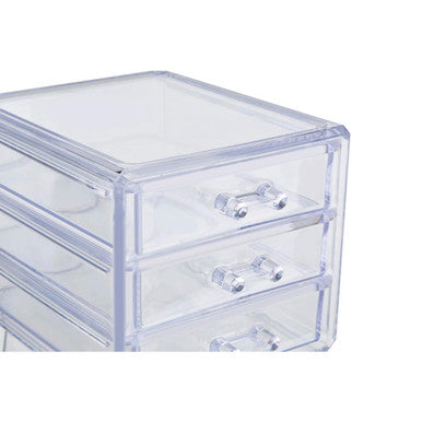 Beauty Cosmetic Organiser With 3 Drawers