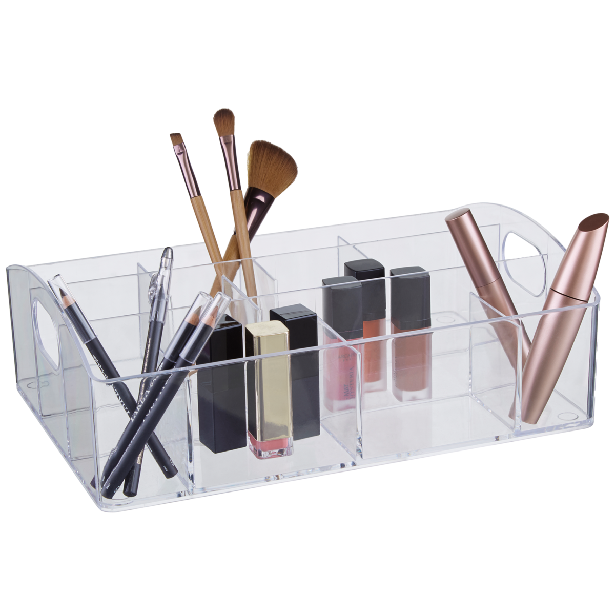 Beauty Cosmetics Organiser With 10 Compartments