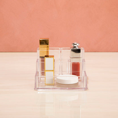 Beauty Cosmetics Organiser With 6 Compartments