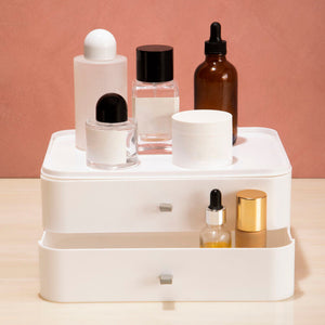 Beauty 2 Drawer Cosmetics Organiser