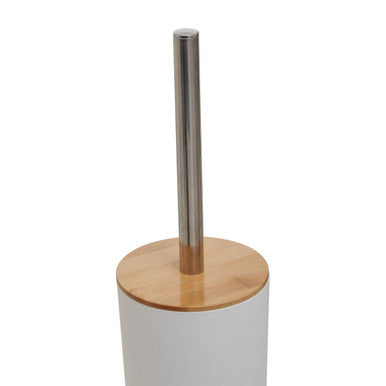 Canyon White Toilet Brush Holder