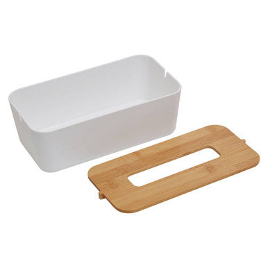 Canyon White Tissue Box