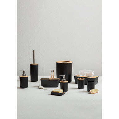 Canyon Black Tissue Box