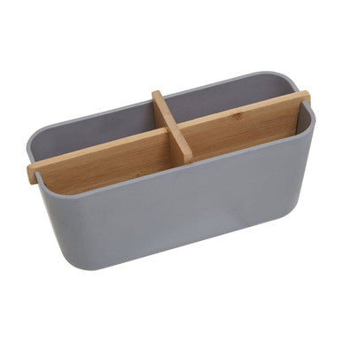 Canyon Grey 4 Section Organiser