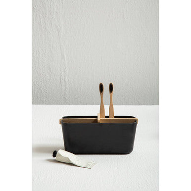 Canyon Black 4 Section Organiser