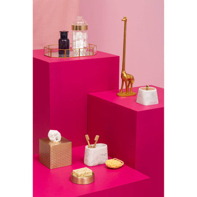 Fauna Gold Finish Giraffe Toilet Roll Holder