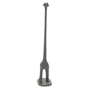 Fauna Grey Finish Giraffe Toilet Roll Holder