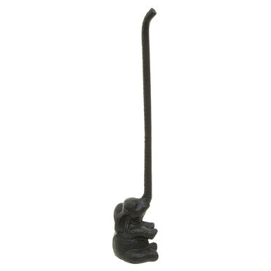 Fauna Black Metal Elephant Toilet Roll Holder - image 8