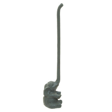 Fauna Grey Finish Elephant Toilet Roll Holder - image 6