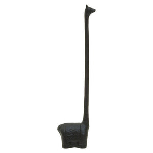 Fauna Black Finish Llama Toilet Roll Holder