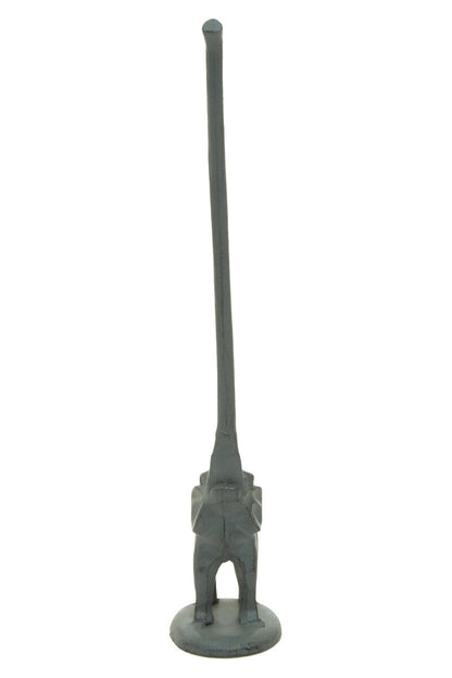 Gray antenna on a white background