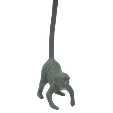 Fauna Grey Finish Monkey Toilet Roll Holder - image 9