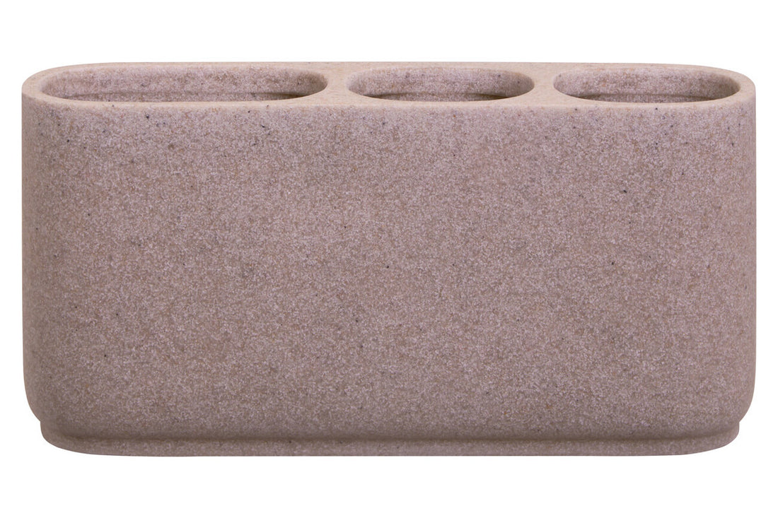 Canyon Large Natural Stone Effect Toothbrush Holder - Image 1