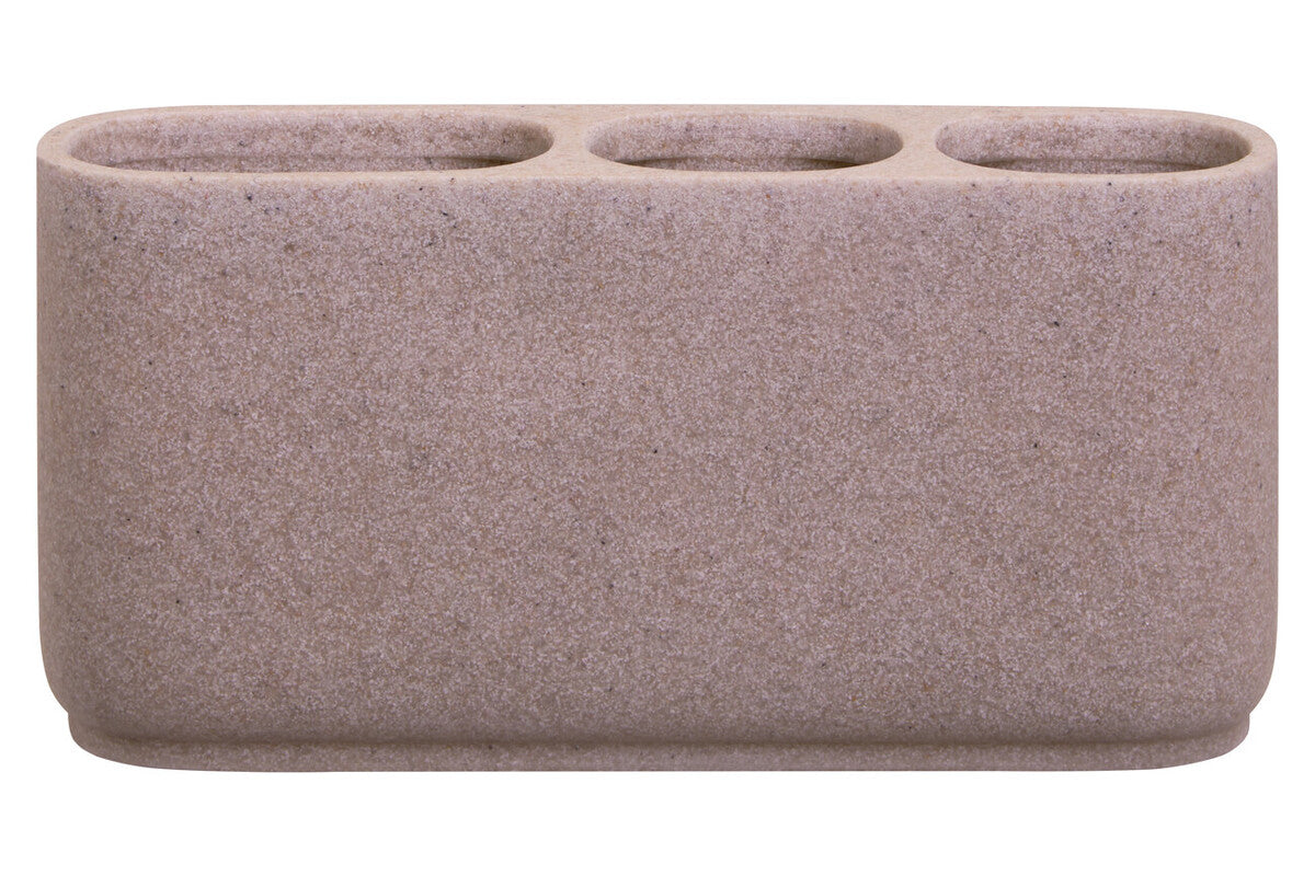 Canyon Large Natural Stone Effect Toothbrush Holder - Image 1
