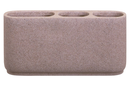 Canyon Large Natural Stone Effect Toothbrush Holder - Image 1