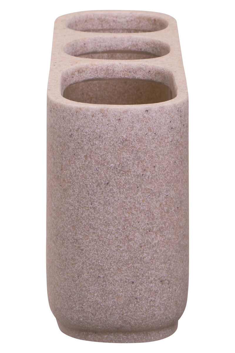Canyon Large Natural Stone Effect Toothbrush Holder - Image 3