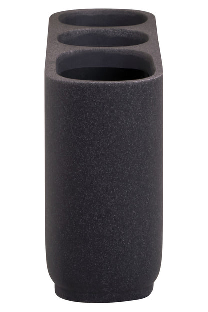 Canyon Large Grey Stone Effect Toothbrush Holder - Image 3