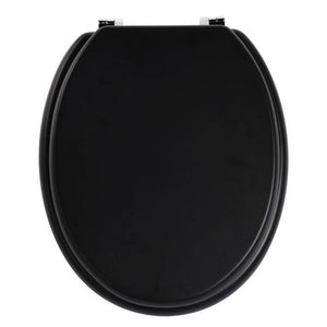 Brooks Matte Black Toilet Seat