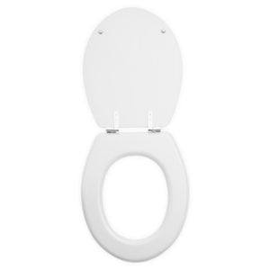 Brooks Matte White Toilet Seat