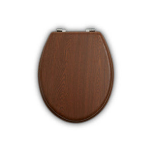 Brooks Dark Oak Toilet Seat