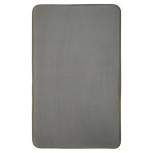 Soak Light Grey Bath And Pedestal Mat Set