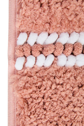 Soak Small Dusky Pink Bath Mat - Image 4