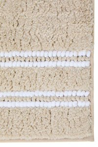 Soak Small Light Beige Bath Mat