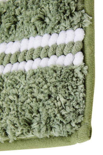 Soak Large Sage Green Bath Mat - Image 4