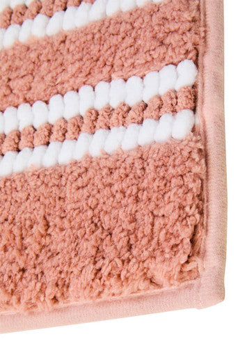 Soak Large Dusky Pink Bath Mat - Image 4