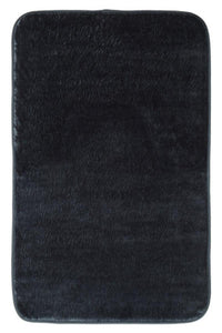 Soak Charcoal Grey Bath And Pedestal Mat Set