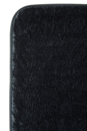 Soak Charcoal Grey Bath And Pedestal Mat Set - Image 4