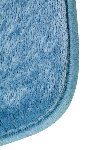 Soak Denim Blue Bath And Pedestal Mat Set - Image 6