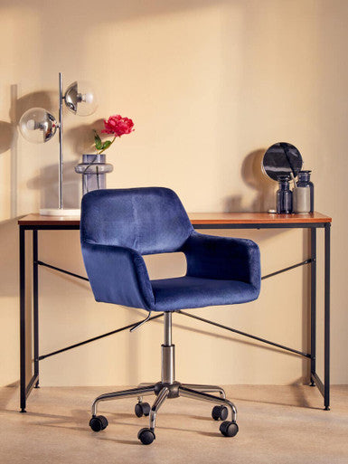 Marisha Silver Effect Metal Swivel Table Mirror - image 5