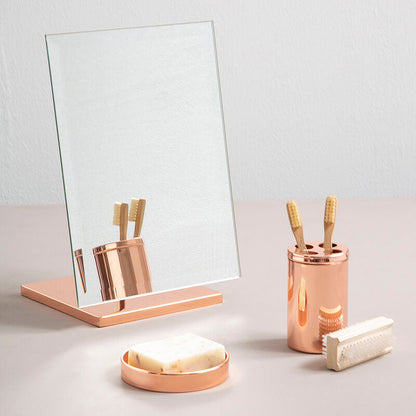 Rose Gold Table Mirror | Clara