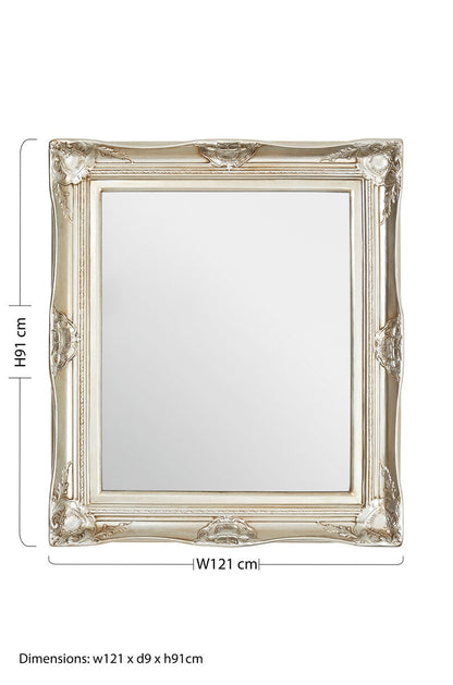 Adelere Ornate Metallic Foliage Wall Mirror