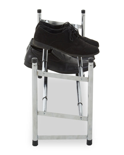 Tavia Extendable and Stackable 2 Tier Shoe Rack
