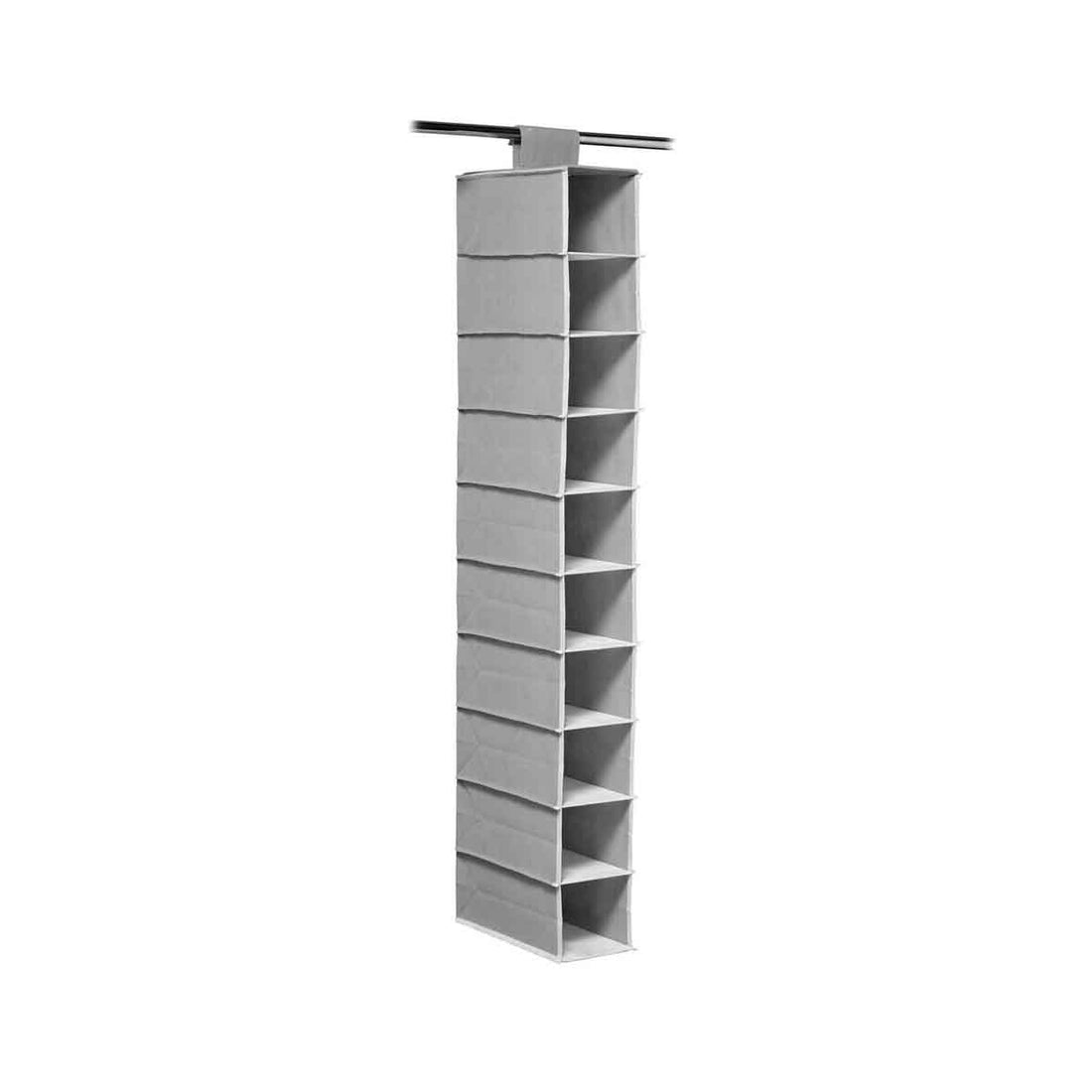 Grey And White Trim Shoe Organiser