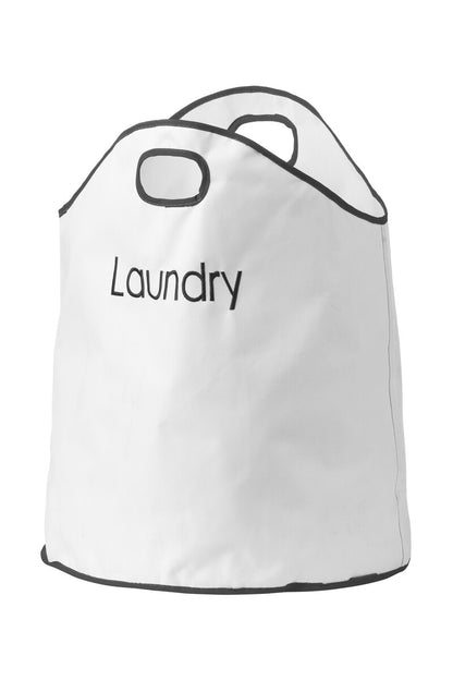 White Polyester Laundry Bag - Image 1