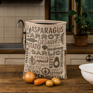 Grey and Natural Vegetable Bag | Porter