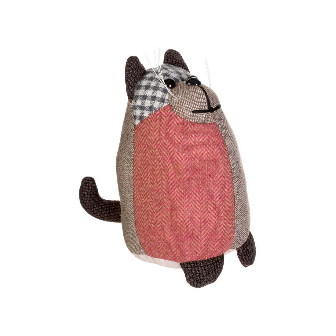 Heritage Large Brown Cat Door Stop