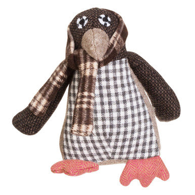 Heritage Brown Small Penguin Door Stop